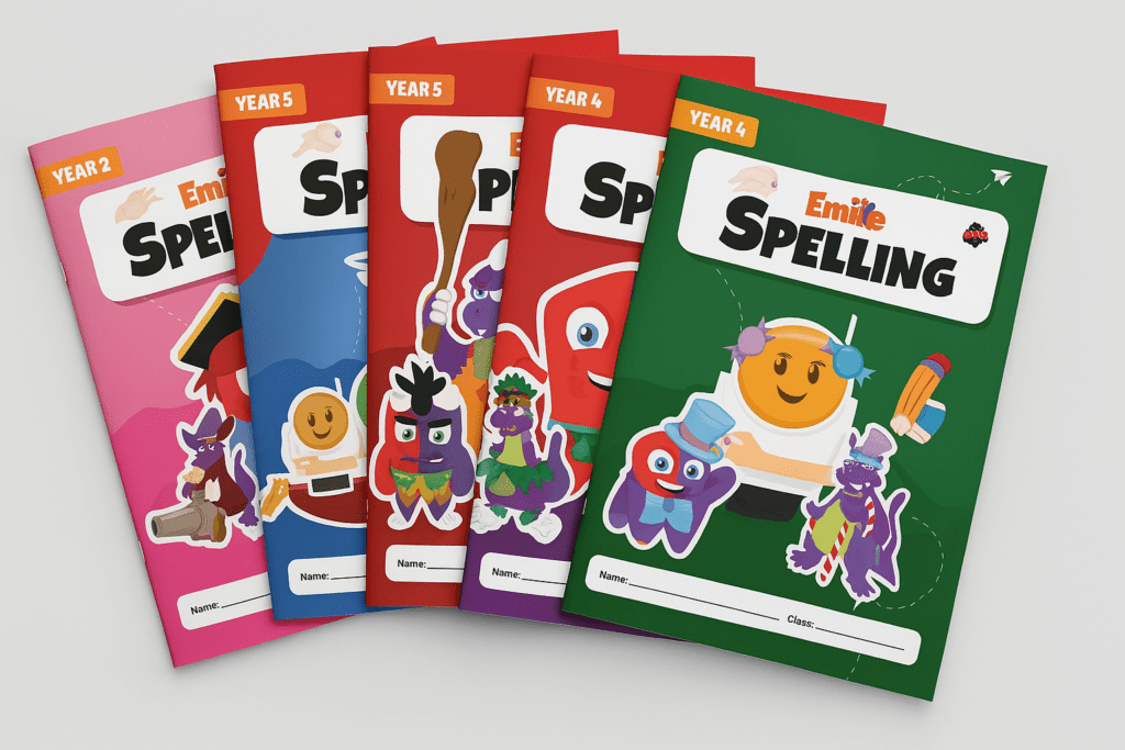 Spelling workbooks